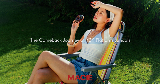 Hành trình trở lại của dép Platform Y2K