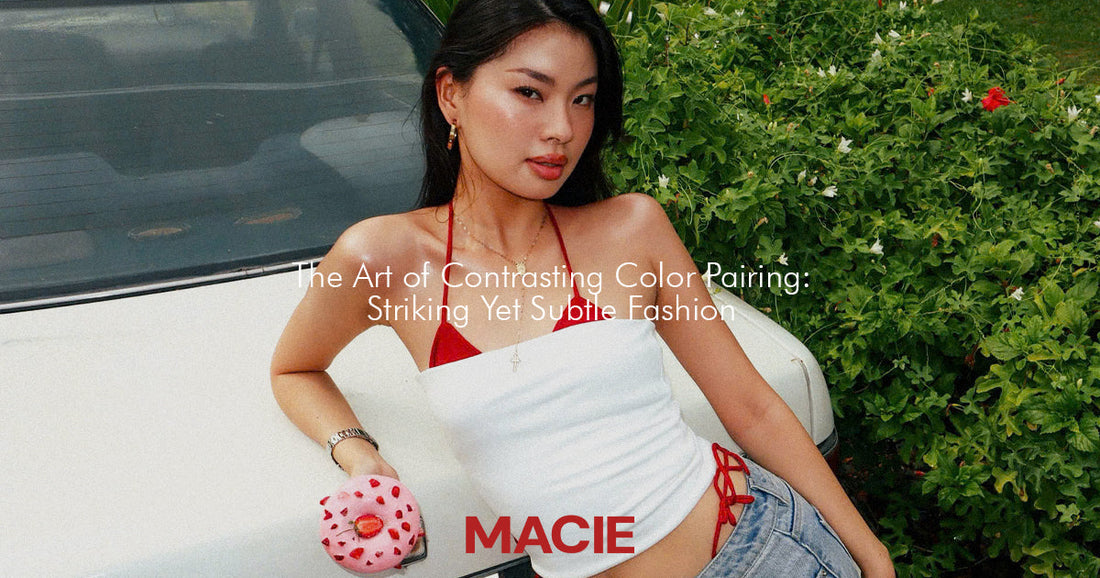 Nghệ thuật phối màu tương phản - Thời trang nổi bật nhưng không phô trương