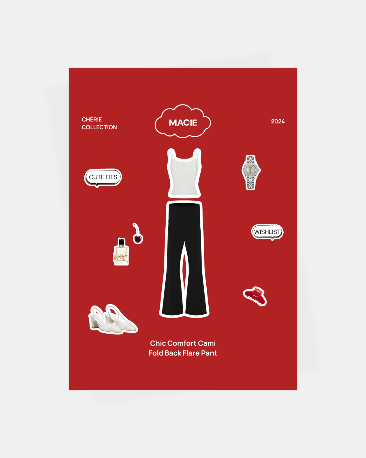 Hình dán sticker họa tiết Macie - MCST01