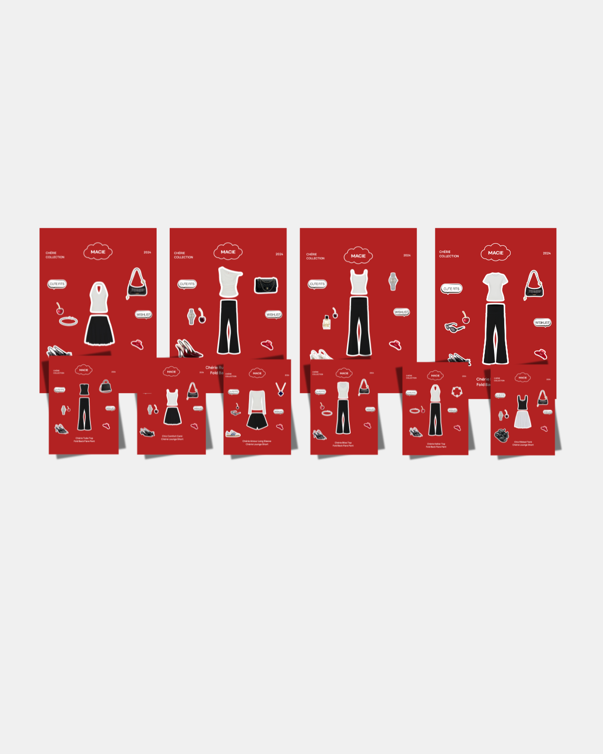 Hình dán sticker họa tiết Macie - MCST01