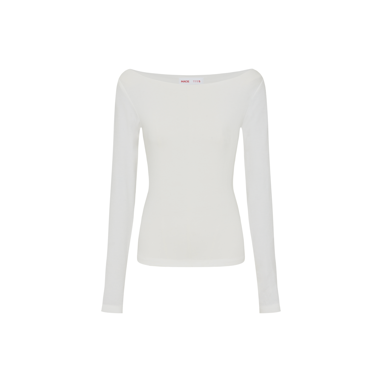 Áo thun dài tay cổ thuyền trễ vai