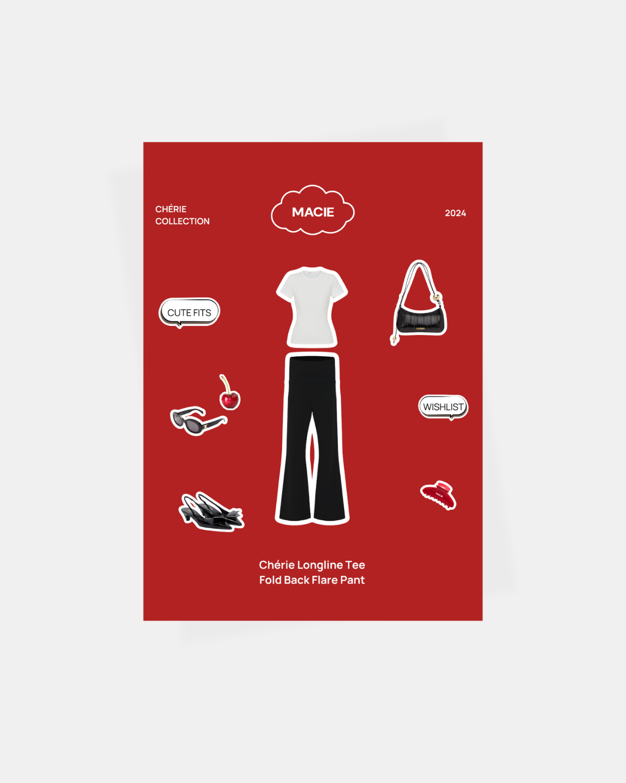 Hình dán sticker họa tiết Macie - MCST01