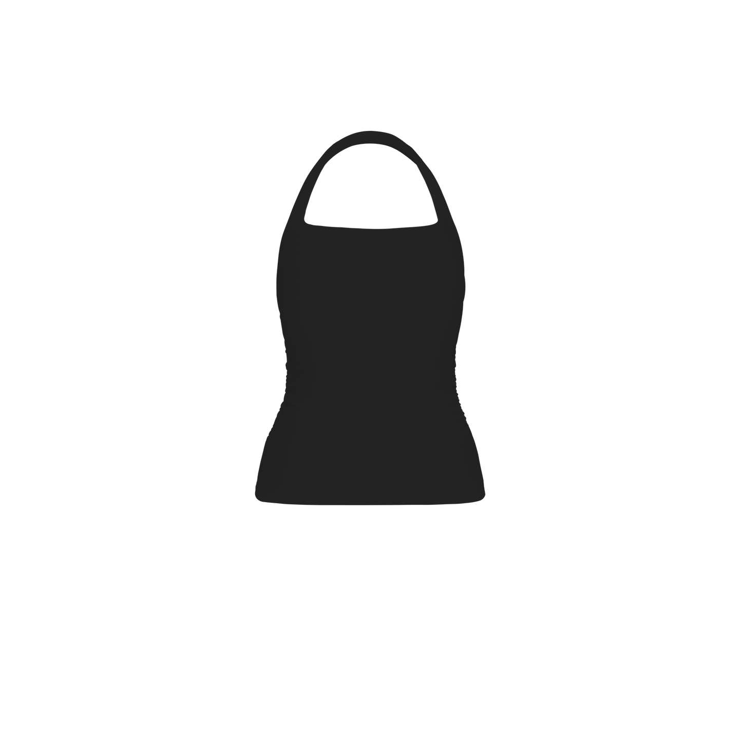 Merry Round neck halter top - MC12