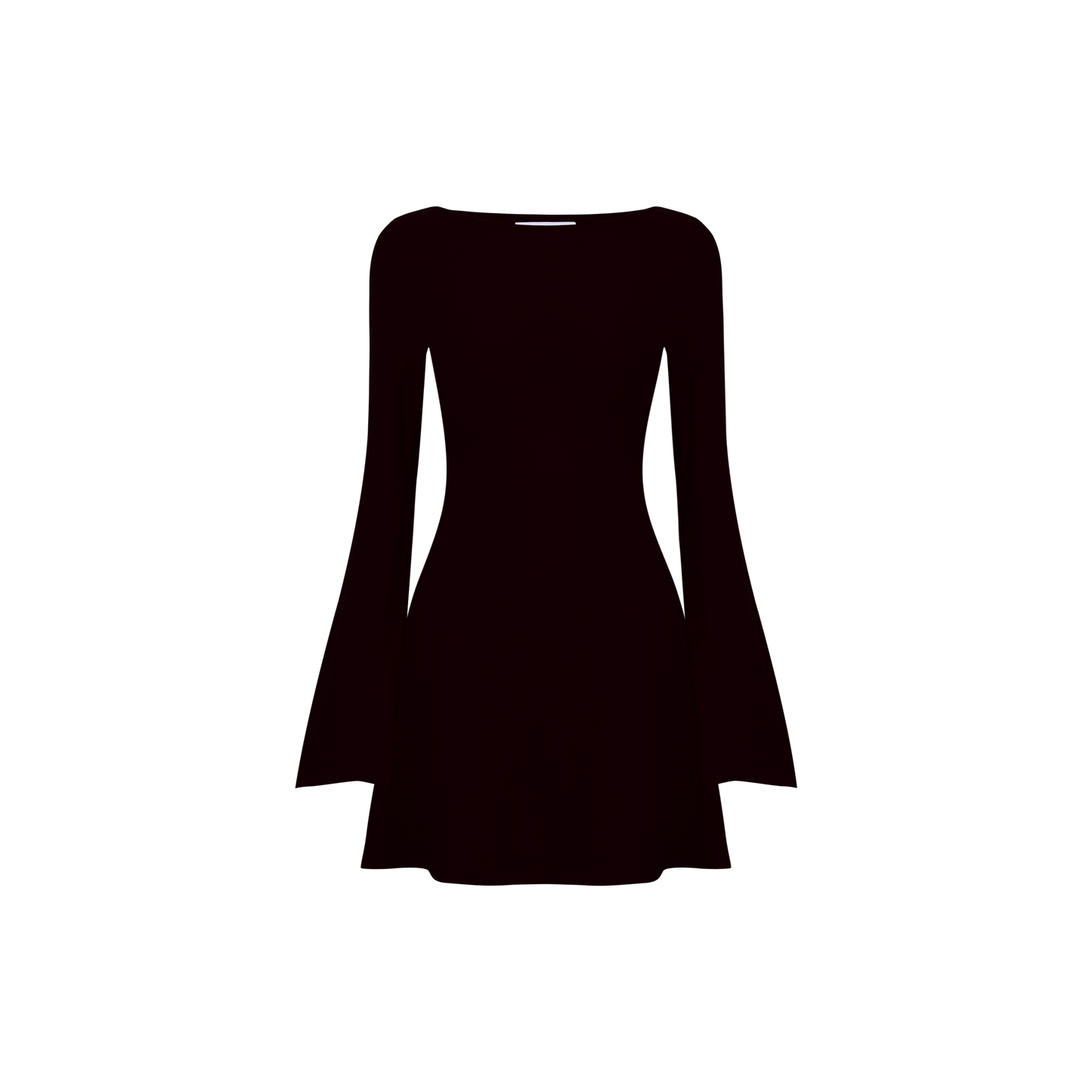 Váy dài tay cổ thuyền nữ - MCD01