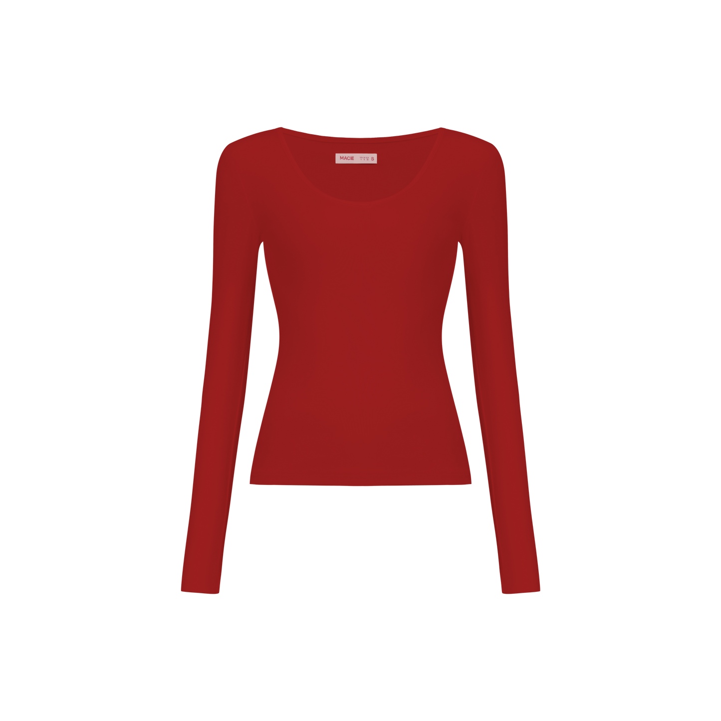 Áo thun nữ cổ tim tay dài - MC16