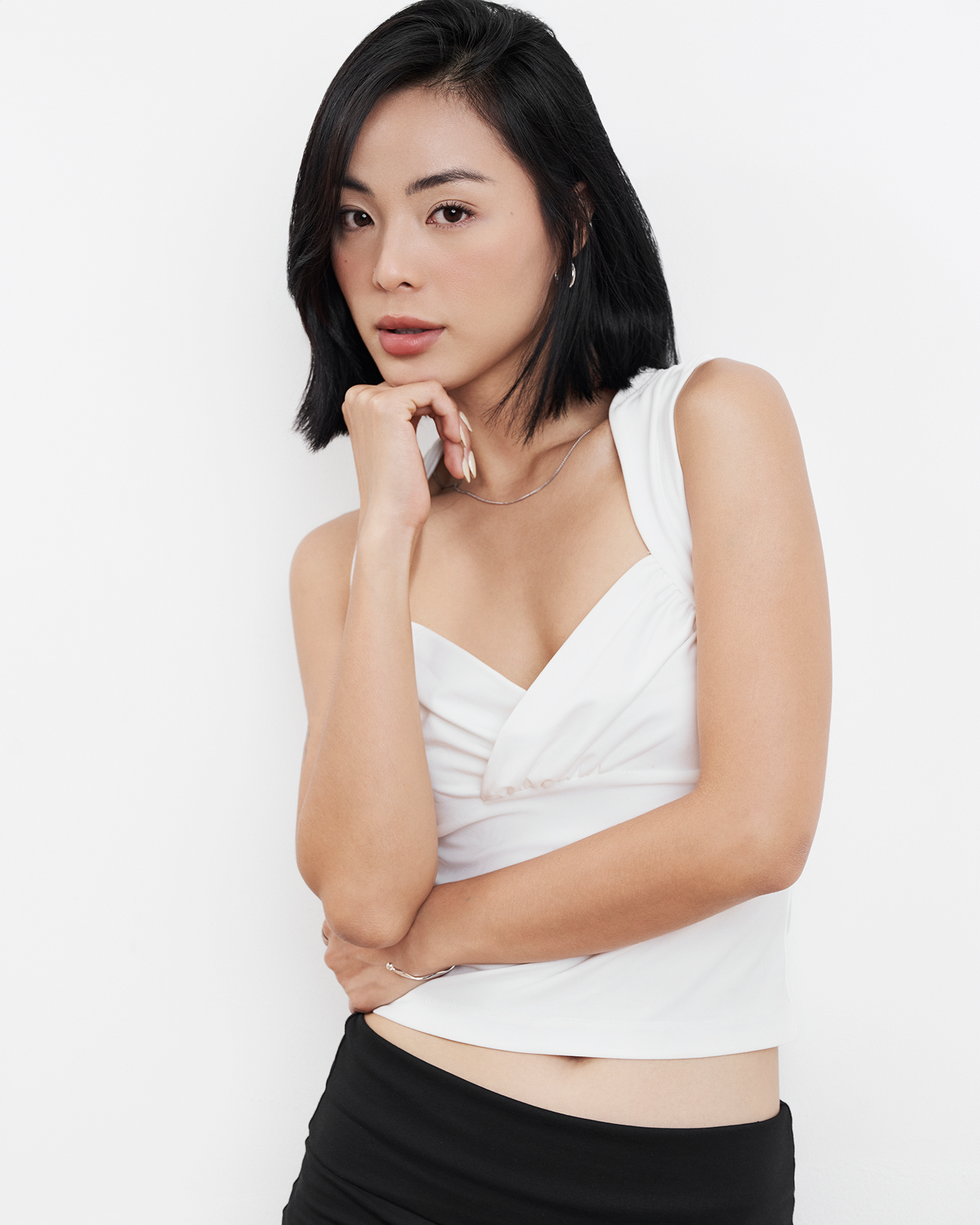 Áo 2 dây bản to xoắn ngực - MC09