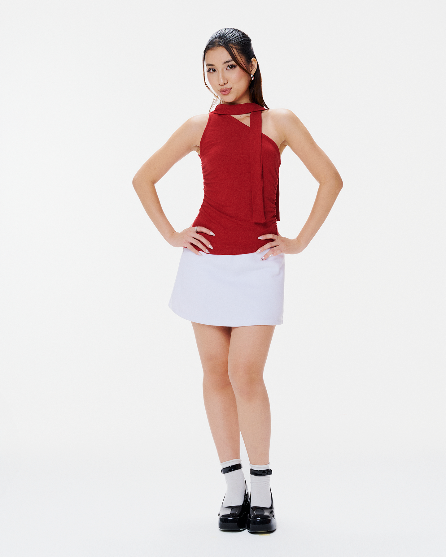 Chân váy nỉ ngắn chữ A - MCSK02