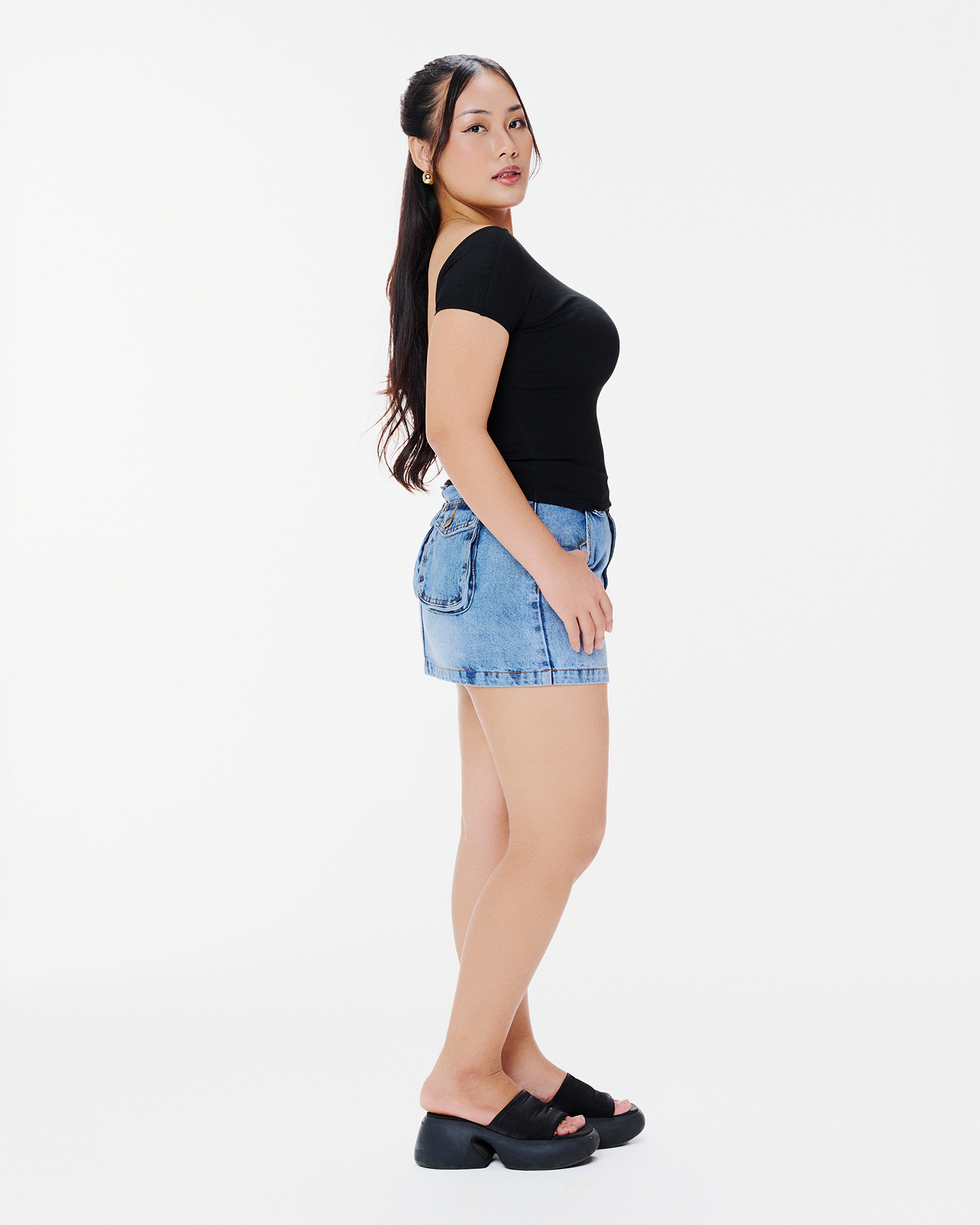 Áo thun tay ngắn cổ thuyền nữ - MC14