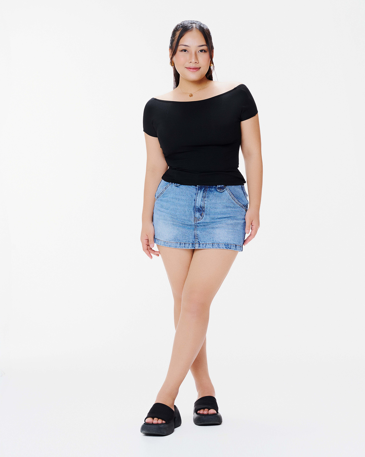 Áo thun tay ngắn cổ thuyền nữ - MC14