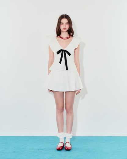 Flared Bubble Skort - 0Q0420