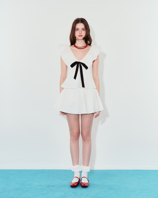 Flared Bubble Skort - 0Q0420