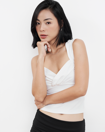 Áo 2 dây bản to xoắn ngực - MC09