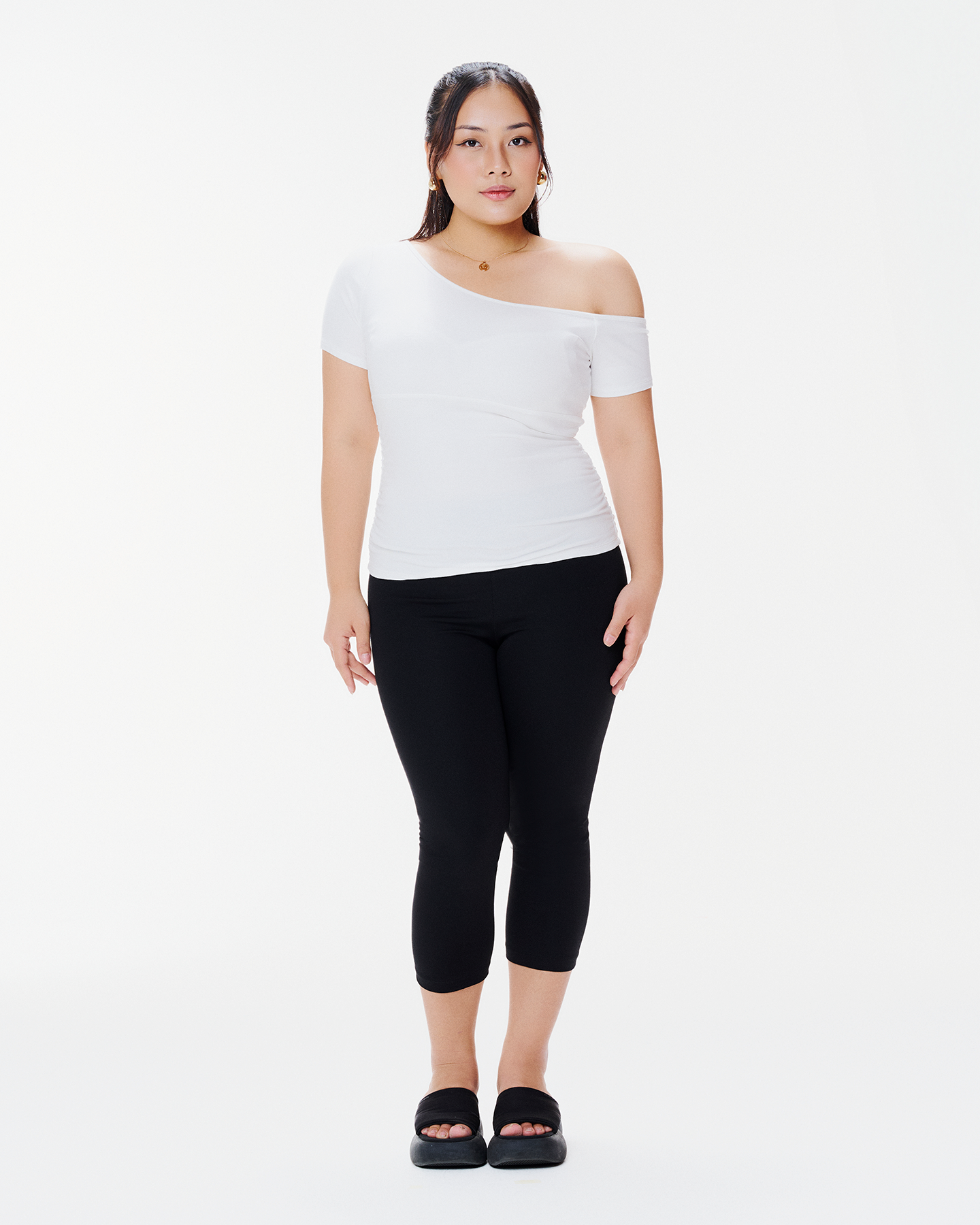 Merry Smocked off the shoulder top - MC13