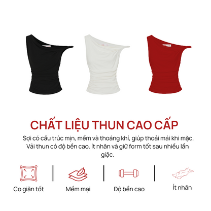 Áo xoắn trễ vai - MC04