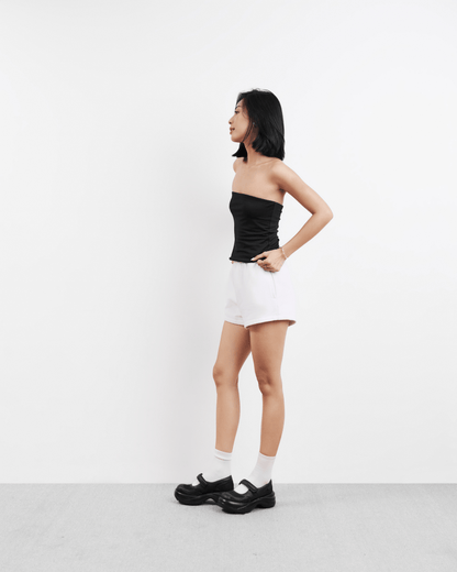 Quần short nữ dáng thể thao

