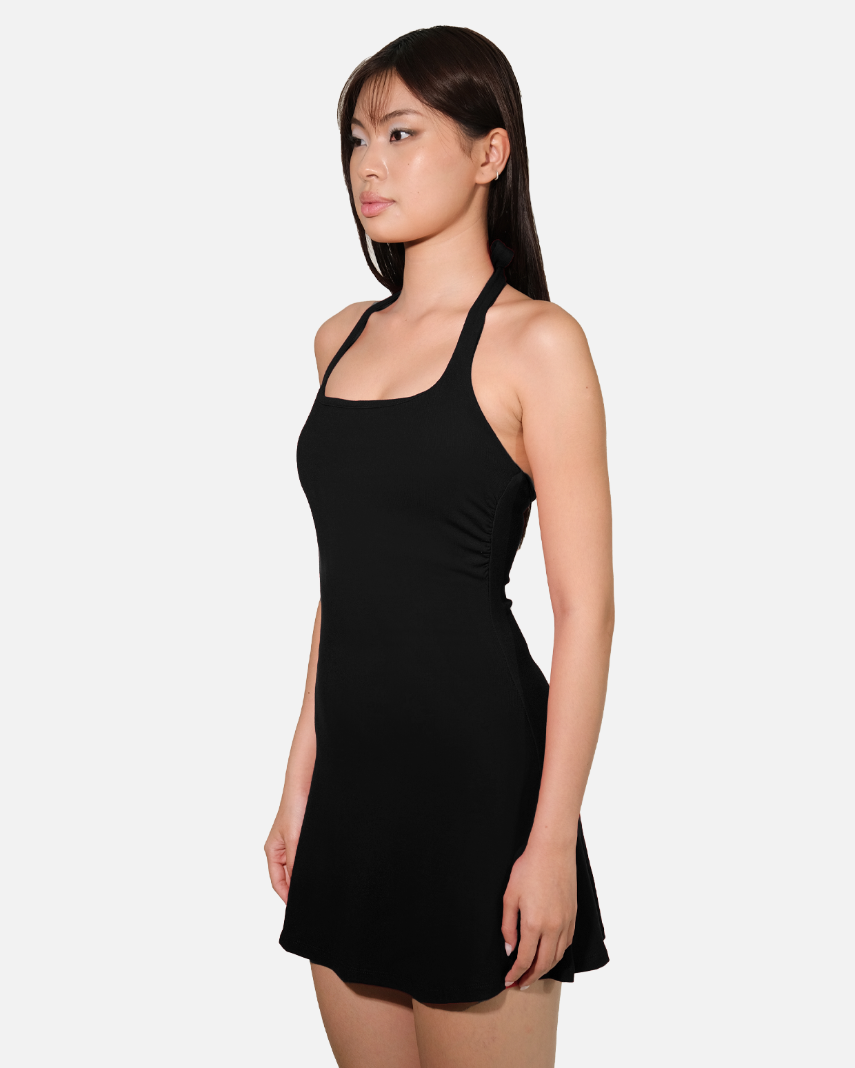 Váy cổ yếm thắt nơ sau lưng - MCD02